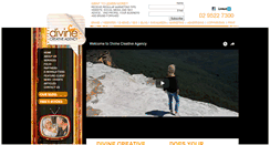 Desktop Screenshot of divinecreative.com.au
